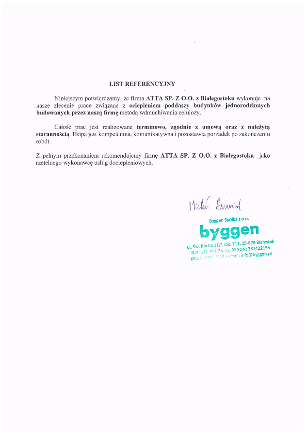 BYGGEN Sp. z o.o.