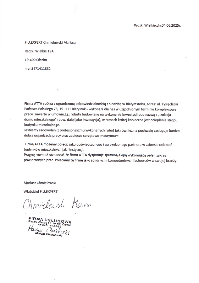 F.U.EXPERT Chmielewski Mariusz