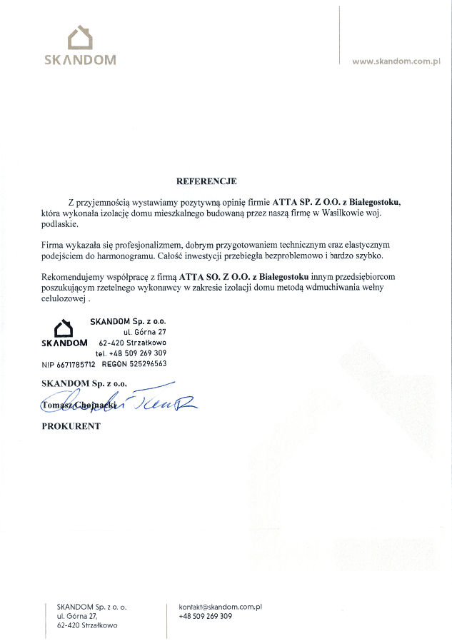SKANDOM Sp. z o.o.